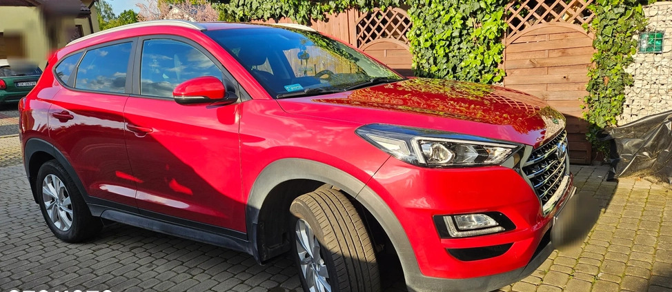 Hyundai Tucson cena 91000 przebieg: 63000, rok produkcji 2019 z Jedlicze małe 37